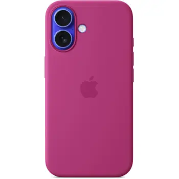 Aksesorë Apple iPhone 16 Çanta Silikoni me MagSafe – Fuchsia