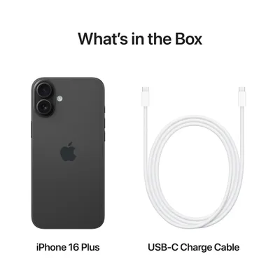 Apple iPhone 16 Plus, 6.7", 256GB, black - 9