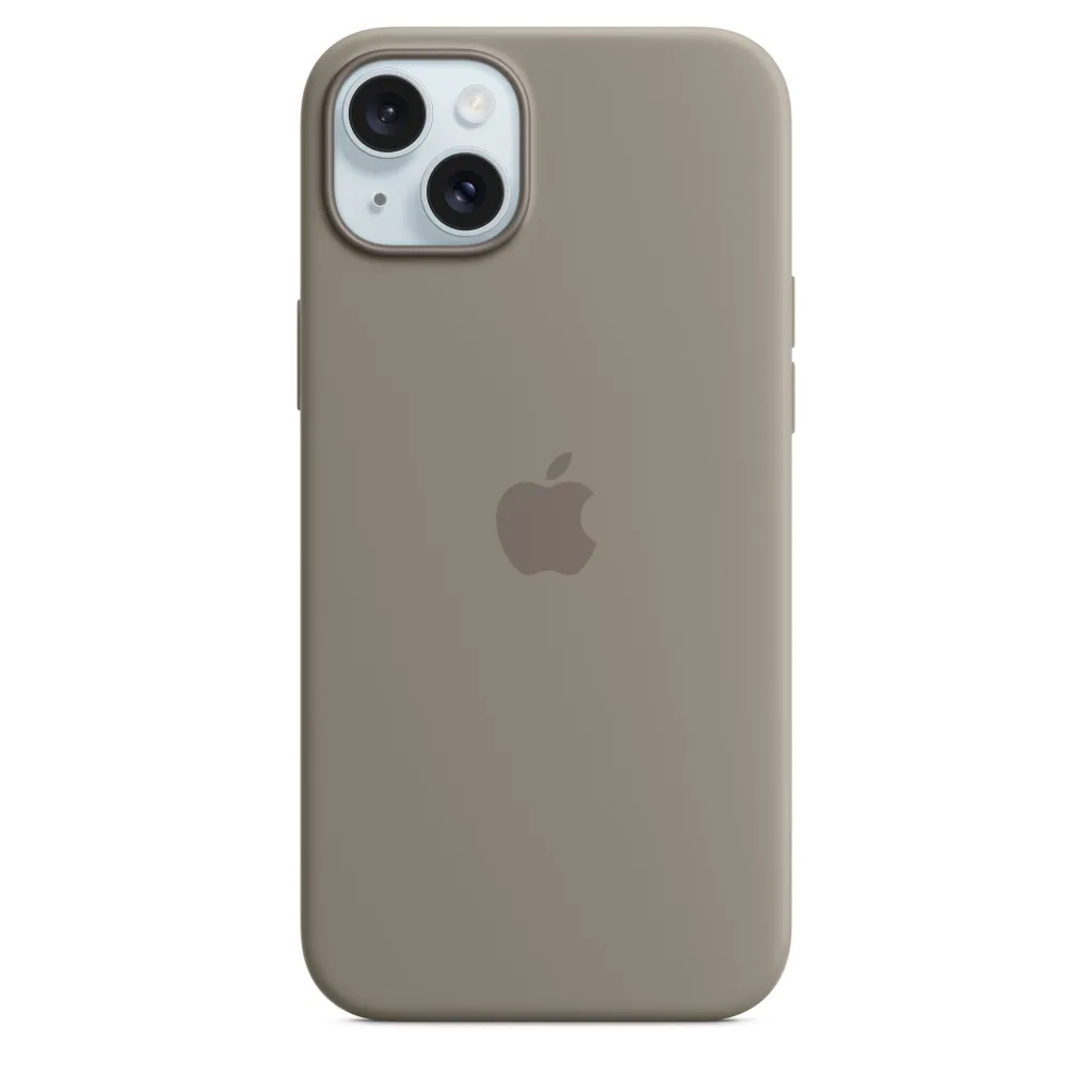 Apple iPhone 15 Silicone Case me MagSafe, Clay - 1
