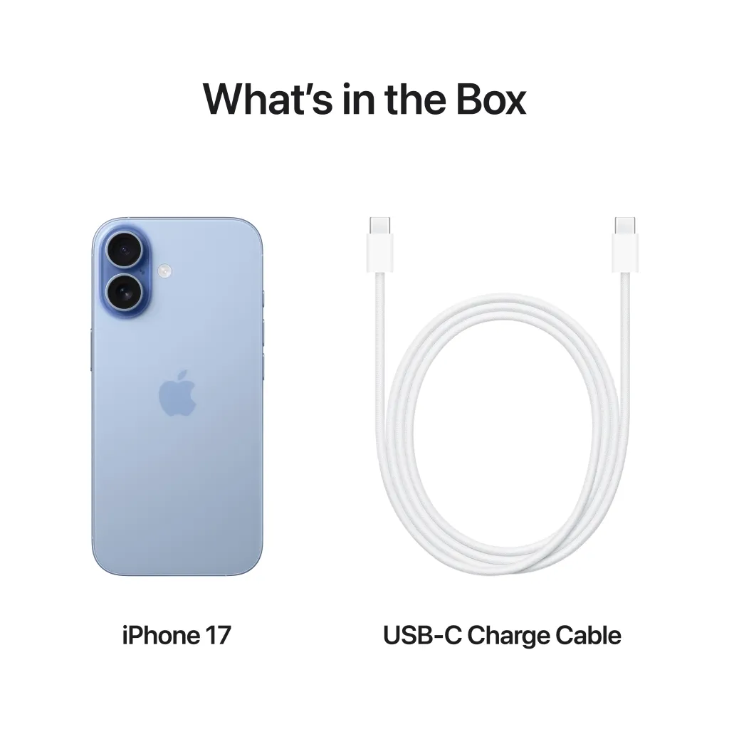 Apple iPhone 17, 256GB, Mist Blue - 8