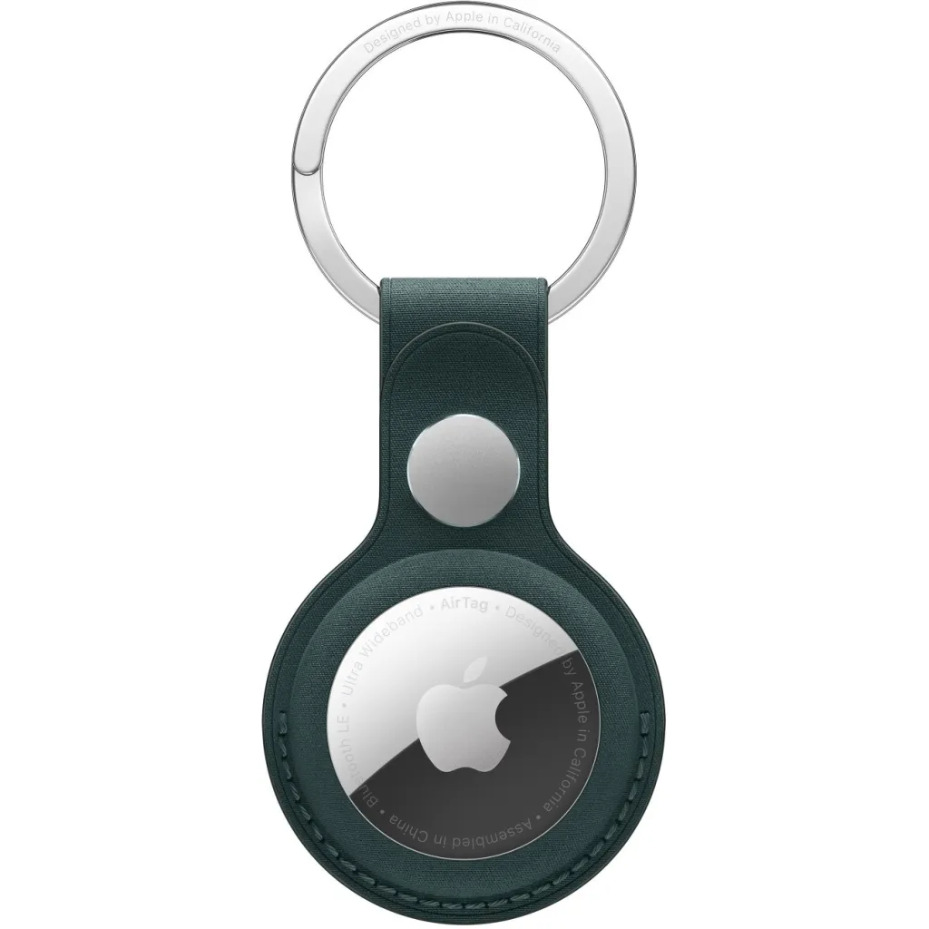 Brelok Apple AirTag FineWoven, i gjelbër - 1