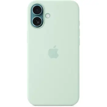 APPLE iPhone 16 Plus Silicone Case with MagSafe – Aquamarine