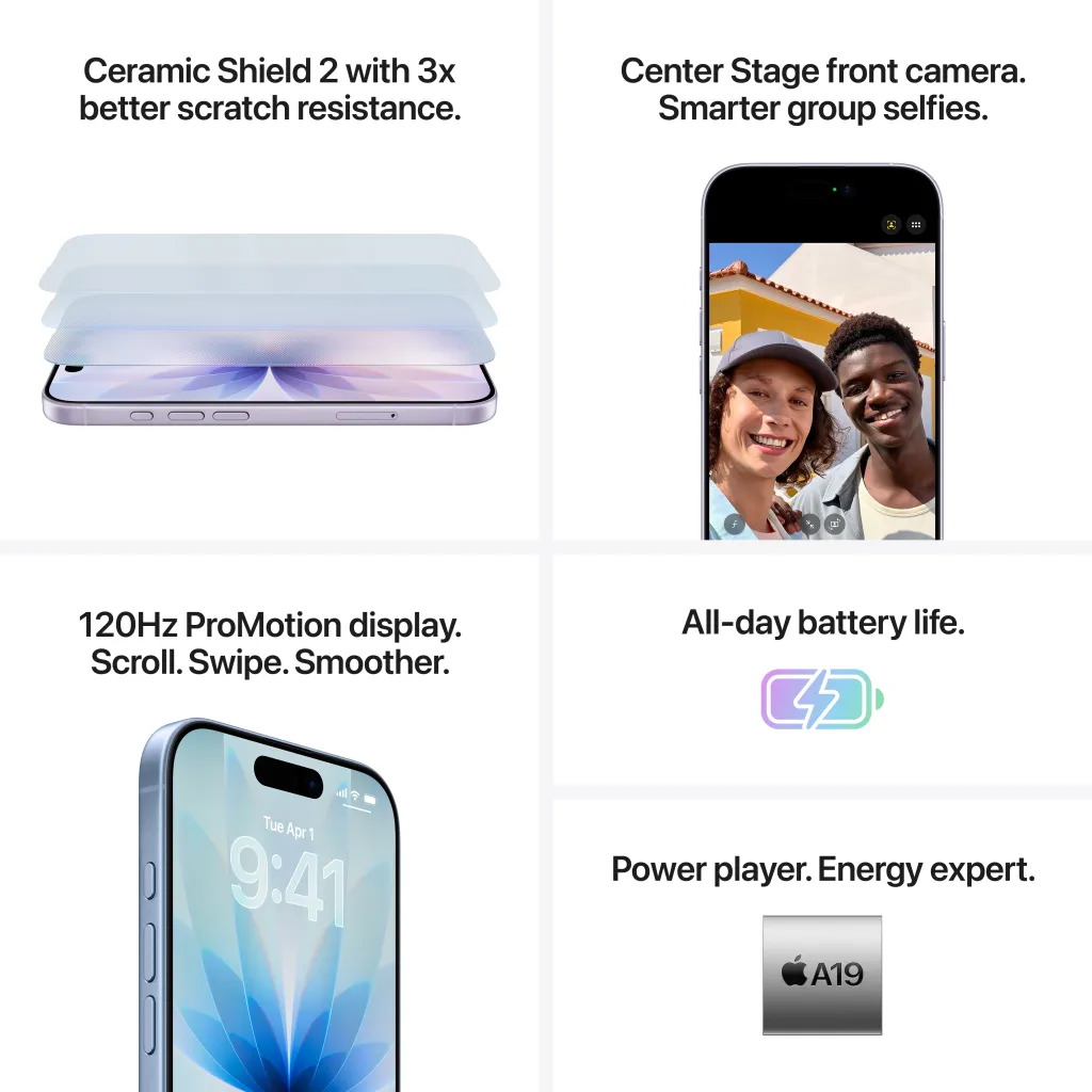 Apple iPhone 17, 512GB, Black - 6