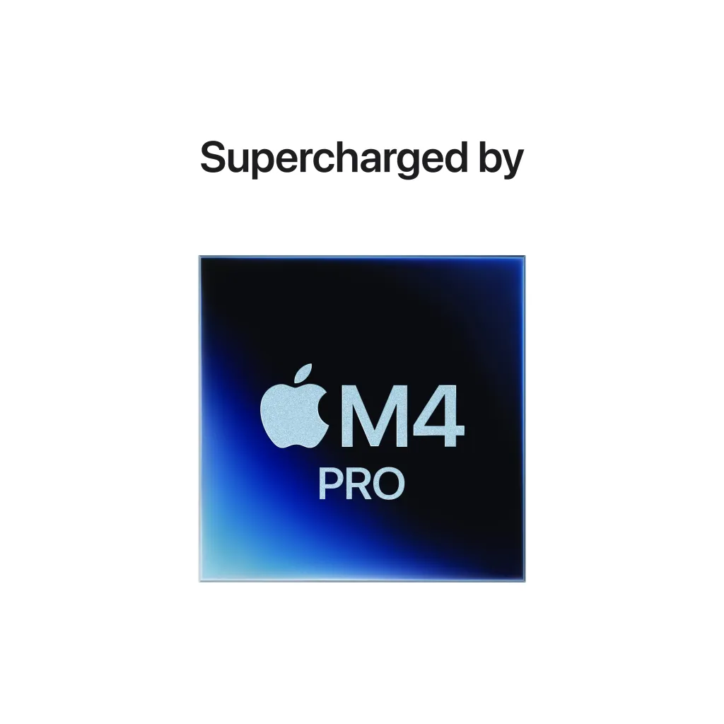 Apple Mac Mini, M4 Pro 12‑core, 24GB, 512GB SSD, 16‑core GPU, Silver - 3