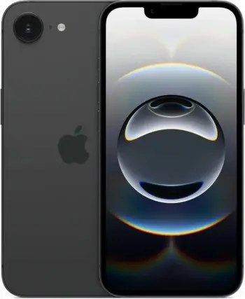 Apple iPhone 16e, 6.1", 256GB, Black