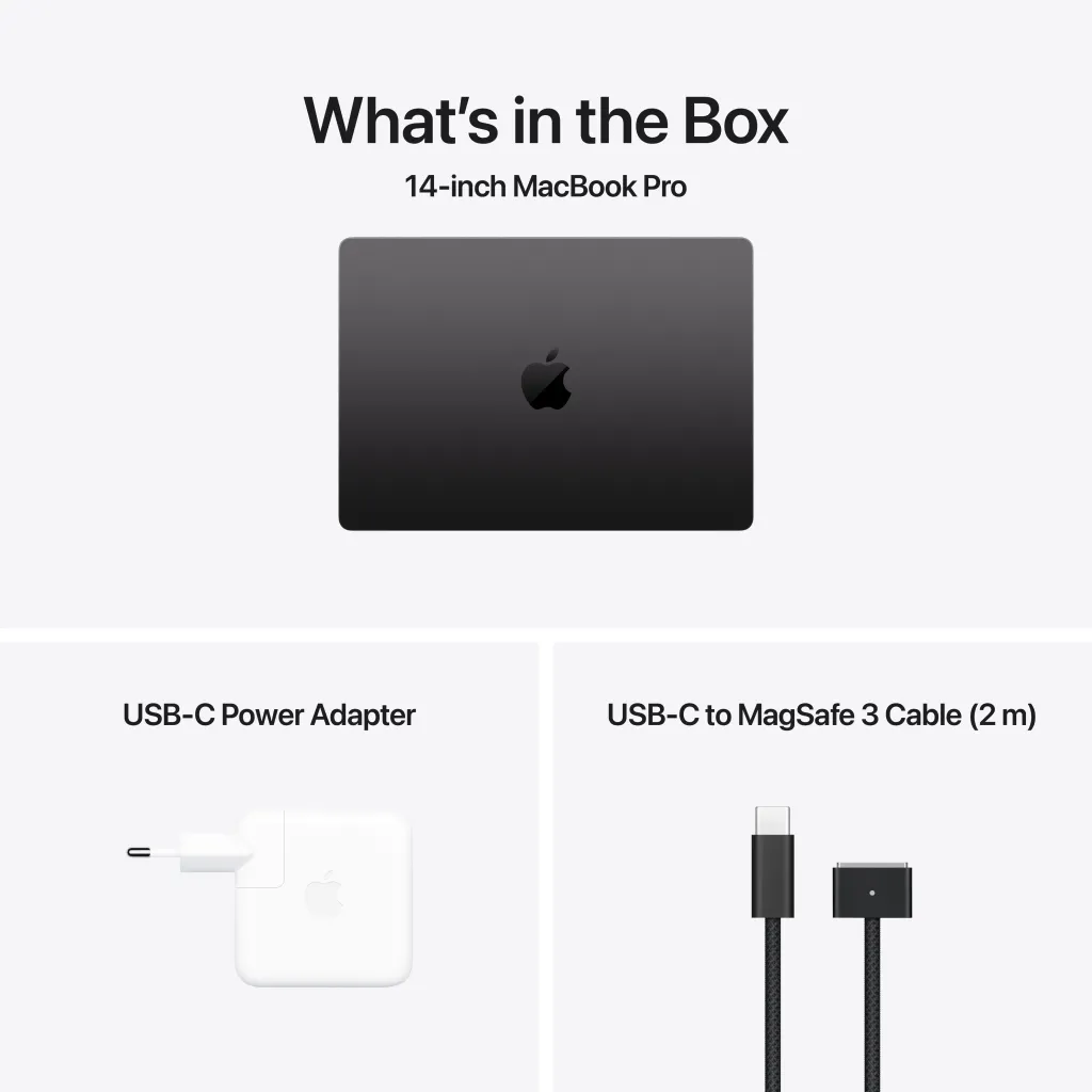 Apple MacBook Pro 14", M4 Pro 14‑core, 24GB, 1TB SSD, 20‑core GPU, Space Black - 8