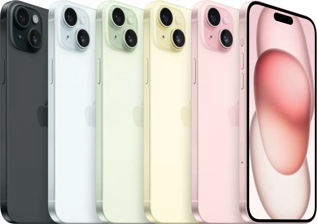 Apple iPhone 15 Plus, 6.7", 128GB, yellow - 5