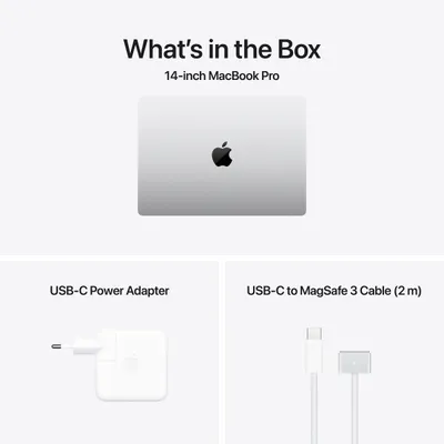 Apple MacBook Pro 14", M4 Pro 12‑core, 24GB, 512GB SSD, 16‑core GPU, Silver - 8