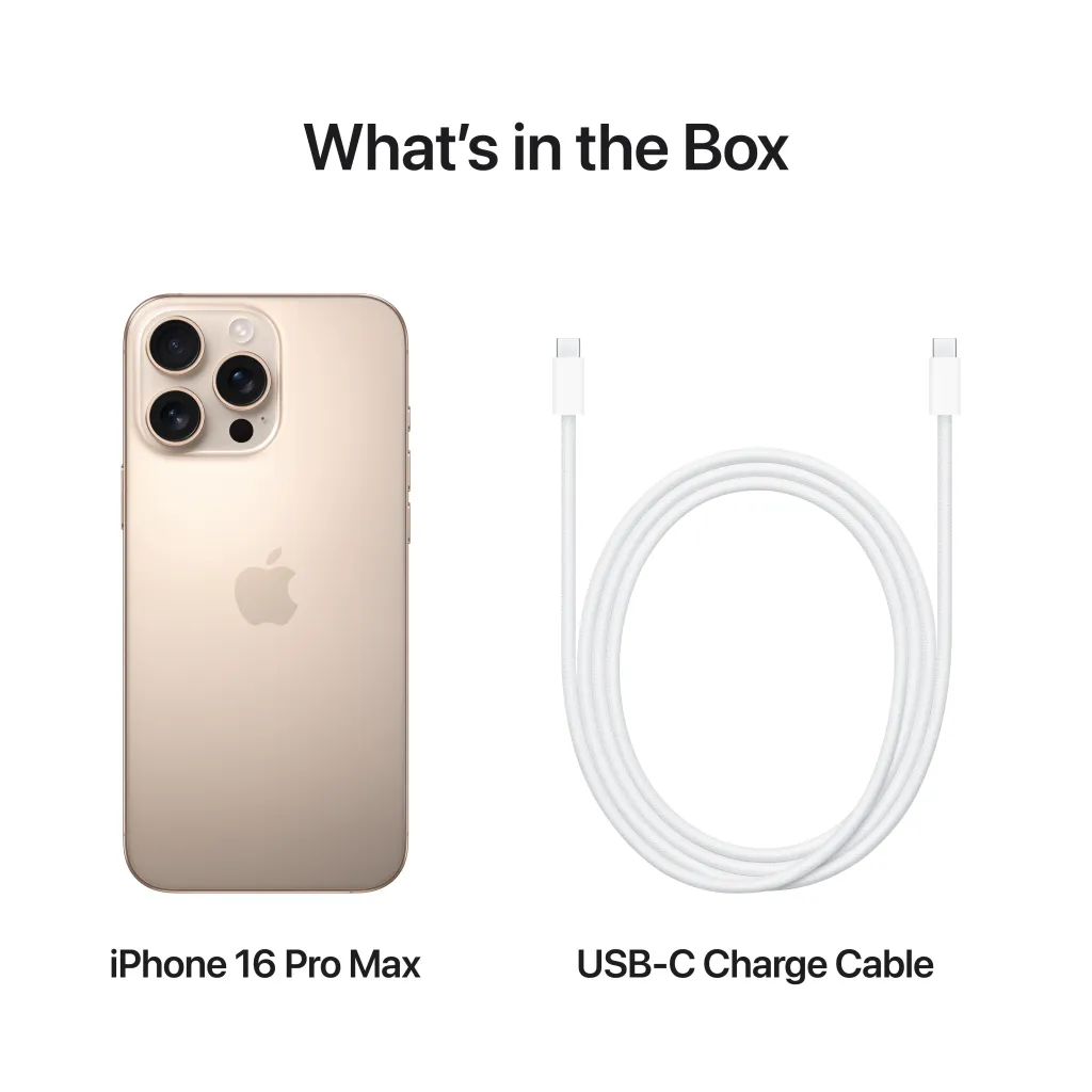 Apple iPhone 16 Pro Max, 512GB, Desert Titanium - 9