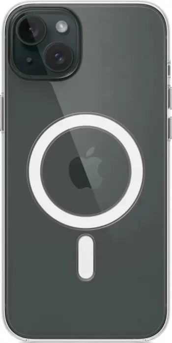 Mbështjellës Apple iPhone 15 Plus, MagSafe, transparent