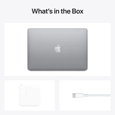 Apple MacBook Air 13.3", M1 8-core, 8GB, 256GB, 7-core GPU, Space Grey - 6