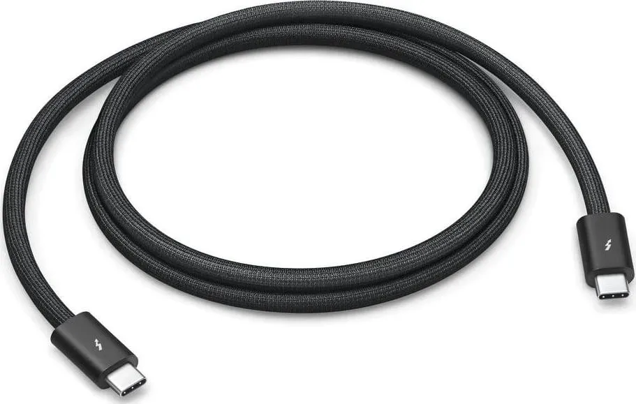 Kabllo Apple Thunderbolt 4 Pro, 1.0m, e zezë - 1