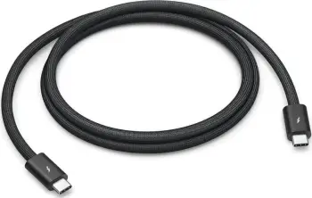 Kabllo Apple Thunderbolt 4 Pro, 1.0m, e zezë