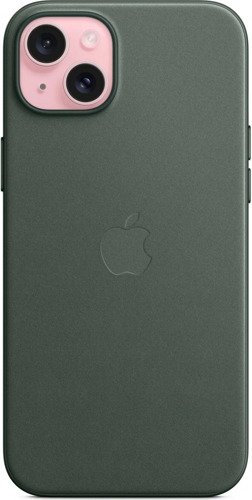 Mbështjellës Apple iPhone 15 Plus FineWoven me MagSafe, 6.7", e gjelbër - 2