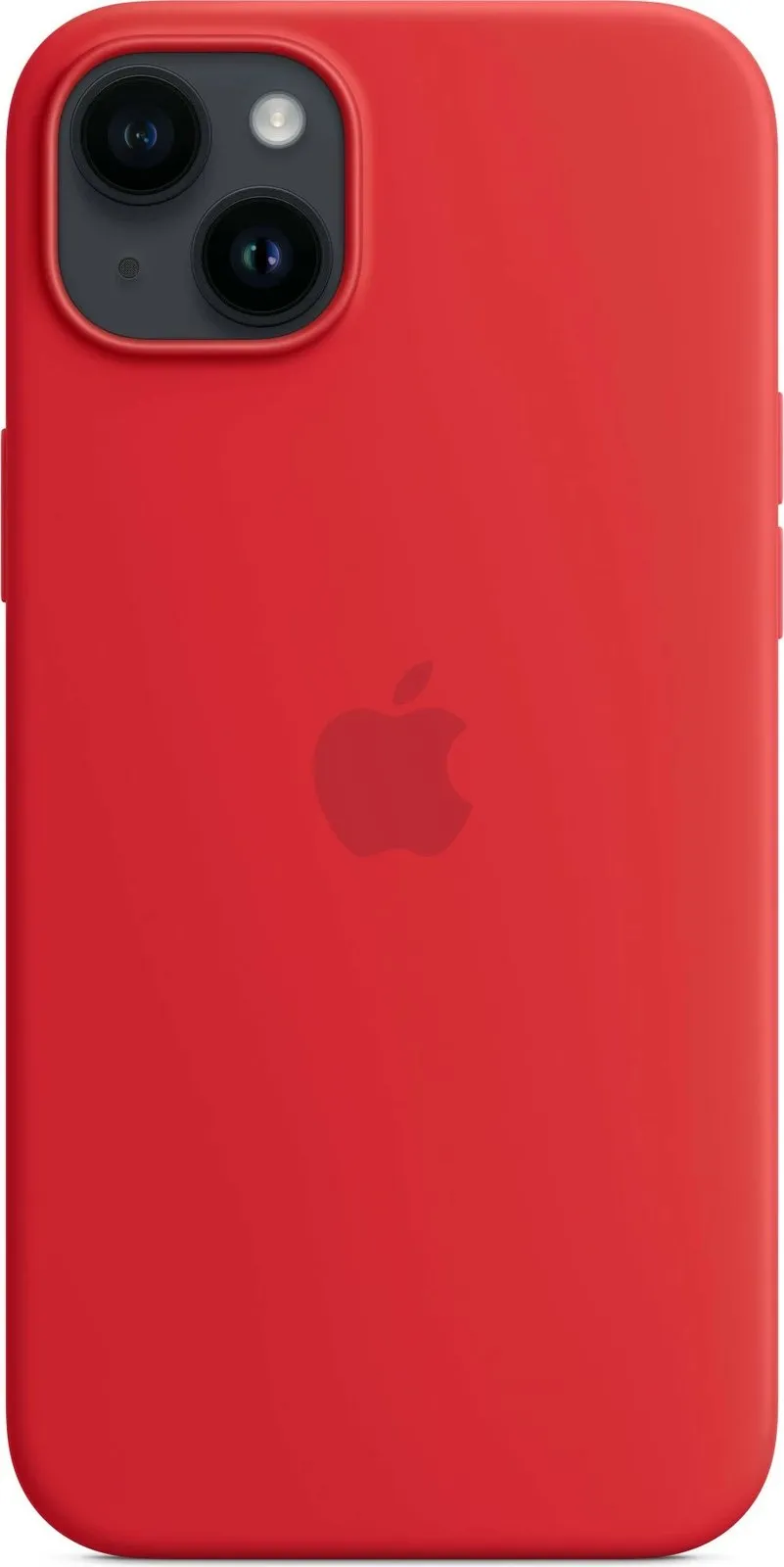 Apple iPhone 14 Plus Silicone Case me MagSafe, (PRODUCT)RED - 3