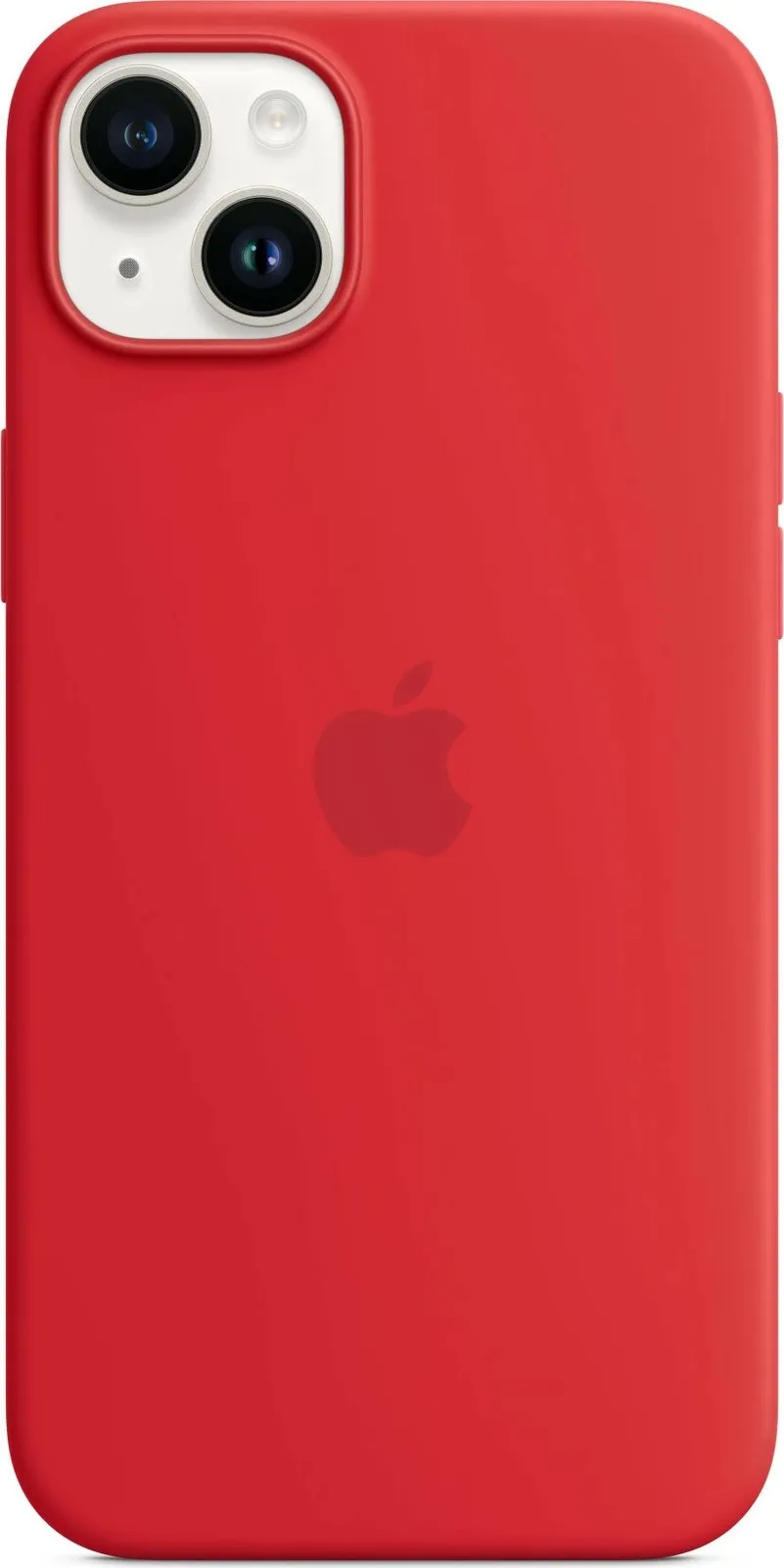 Apple iPhone 14 Plus Silicone Case me MagSafe, (PRODUCT)RED - 4