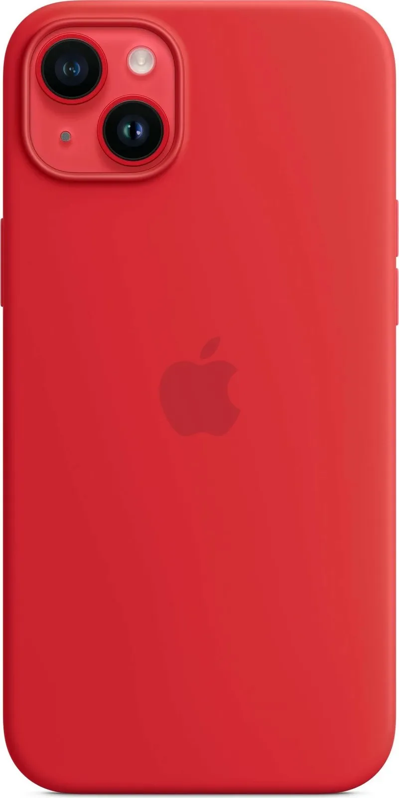 Apple iPhone 14 Plus Silicone Case me MagSafe, (PRODUCT)RED - 5