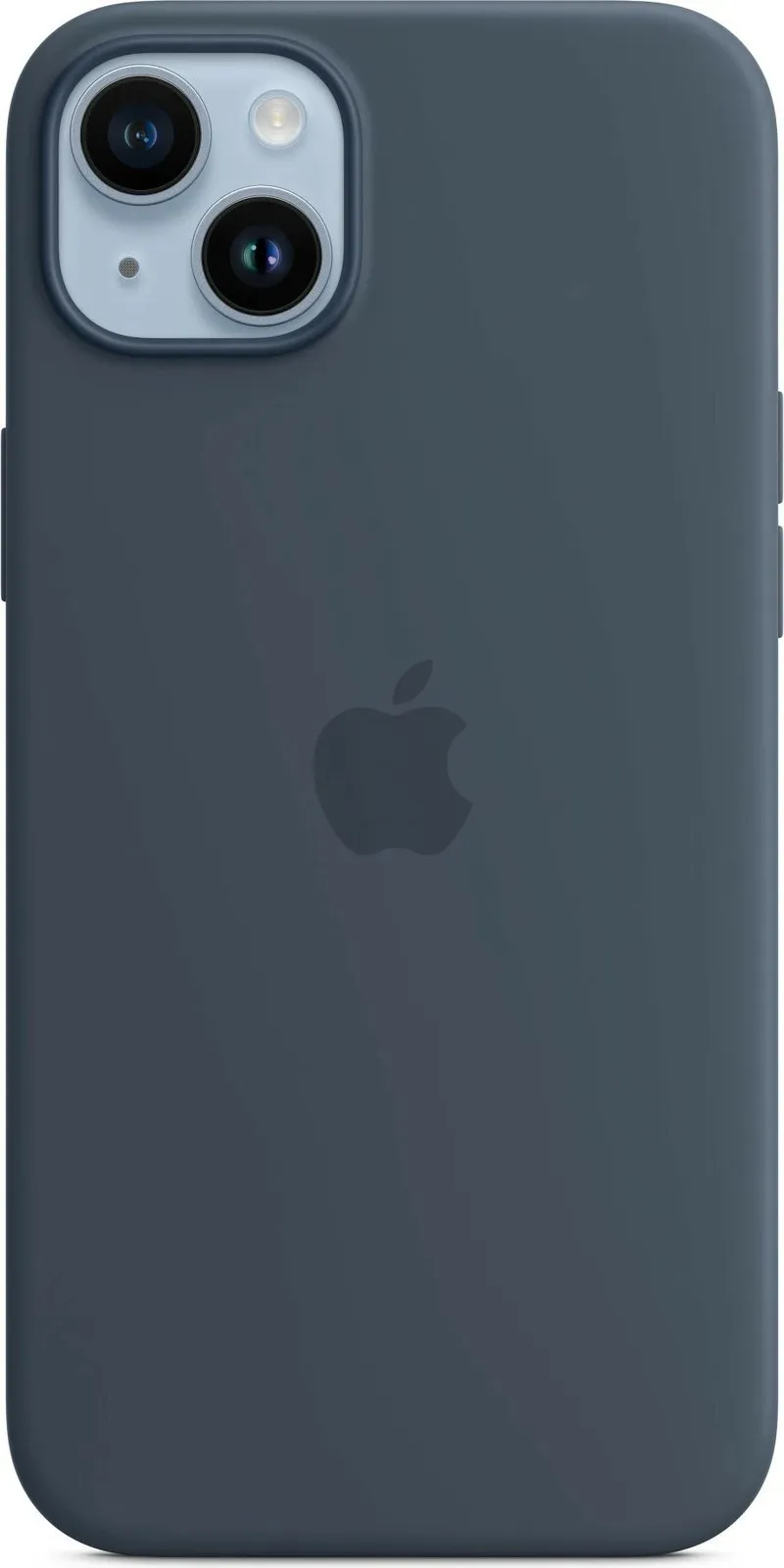 Apple iPhone 14 Plus Silicone Case me MagSafe, Storm Blue - 1