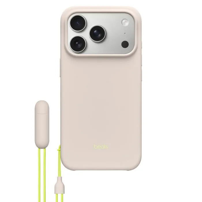 Beats iPhone 17 Pro Kickstand Case with MagSafe and Camera Control, Lime Stone - 1