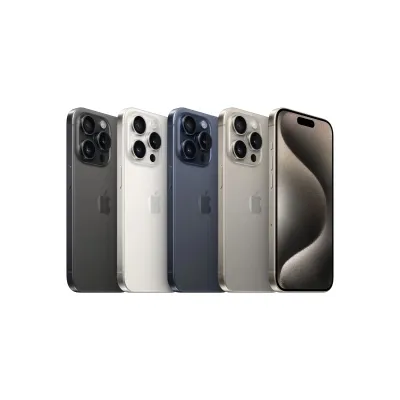 Apple iPhone 15 Pro, 128GB, Natural Titanium - 14
