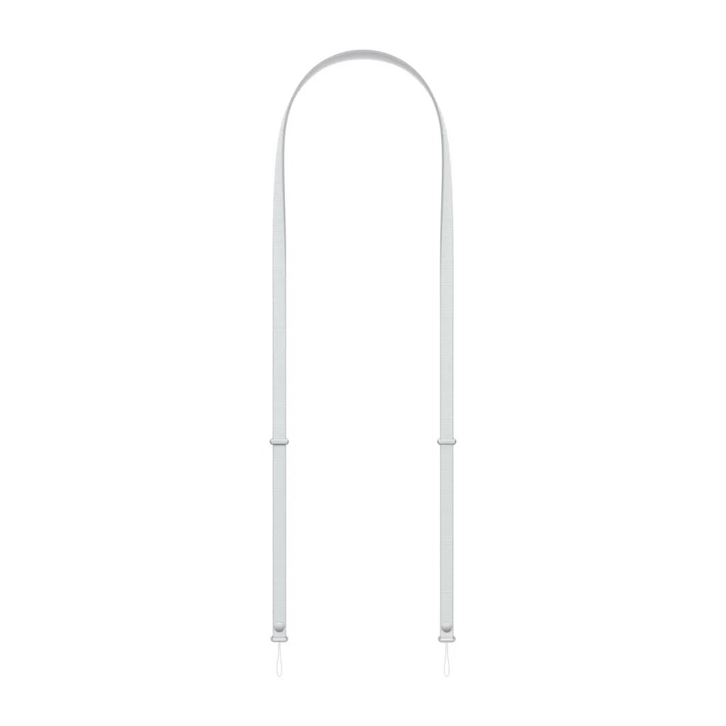 Apple Crossbody Strap, Light Gray - 1