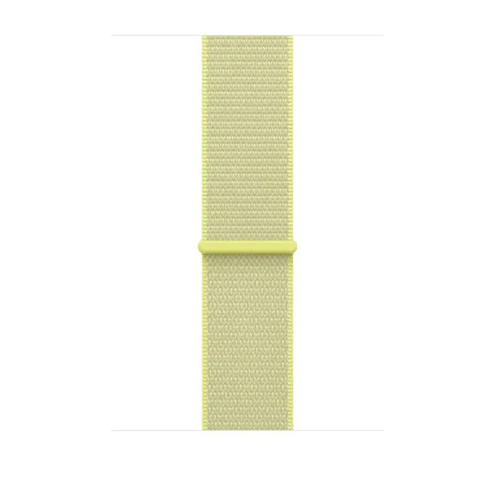 Apple Watch 46mm Loop, Neon Yellow Sport Loop - 1