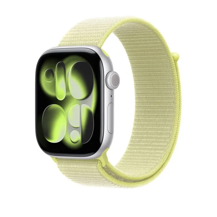 Apple Watch 46mm Loop, Neon Yellow Sport Loop - 2