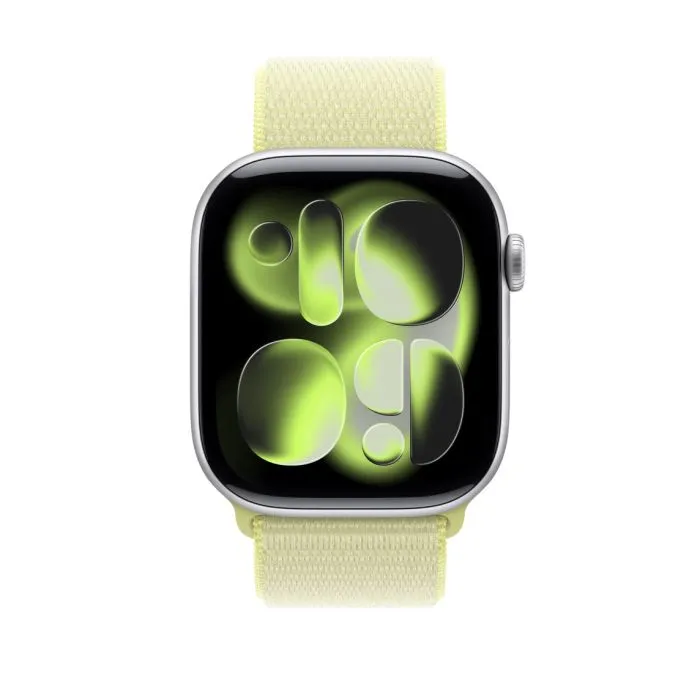 Apple Watch 46mm Loop, Neon Yellow Sport Loop - 3
