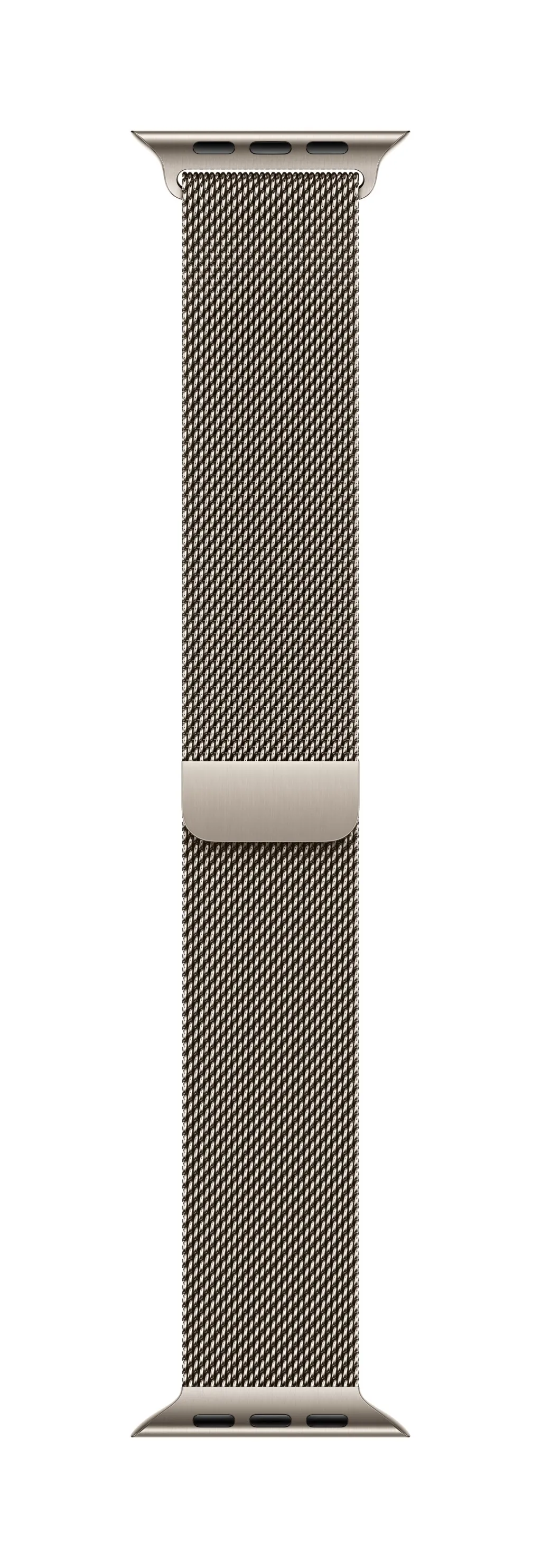 Apple Watch 46mm Loop, Natural Milanese Loop, M/L - 1