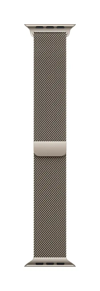 Apple Watch 46mm Loop, Natural Milanese Loop, M/L