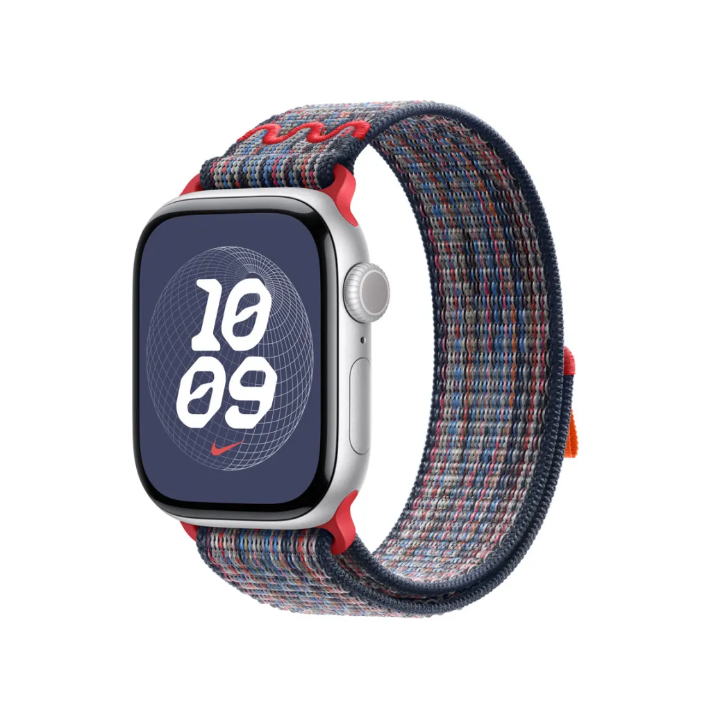 Apple Watch 40mm Loop, Blue Ribbon Nike Sport Loop - 2