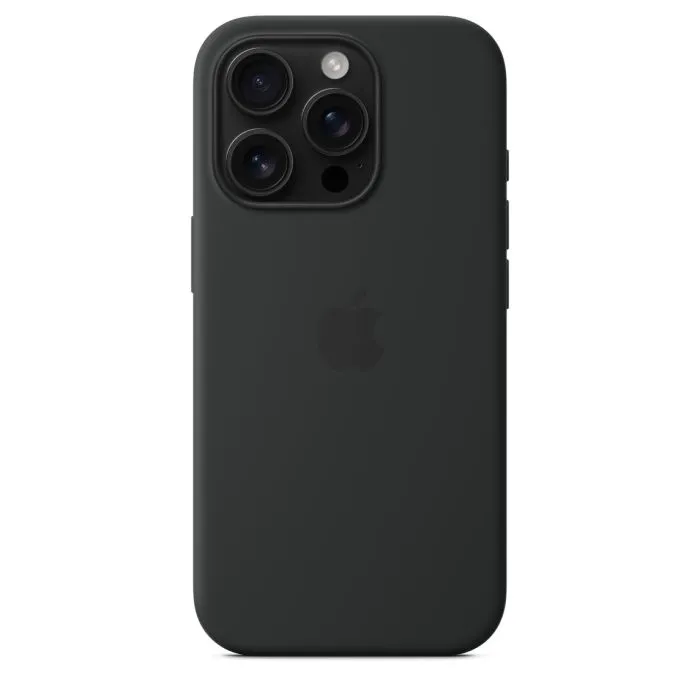 Apple iPhone 16 Pro Max Silicone Case with MagSafe, Black - 4
