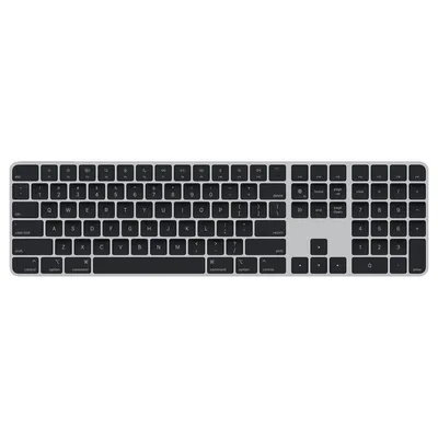 Apple Magic Keyboard (2024) with Touch ID and Numeric Keypad, International English, Black Keys - 2