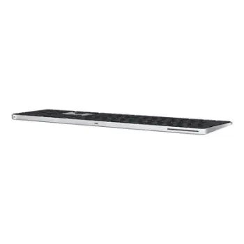 Apple Magic Keyboard (2024) with Touch ID and Numeric Keypad, International English, Black Keys