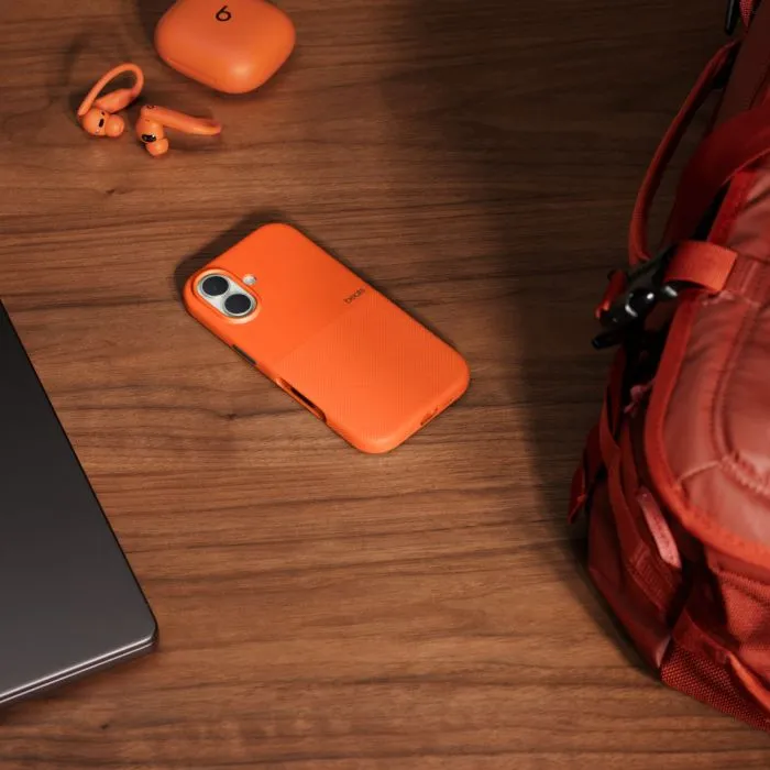 Beats iPhone 17 Rugged Case with MagSafe and Camera Control, Sierra Orange - 3