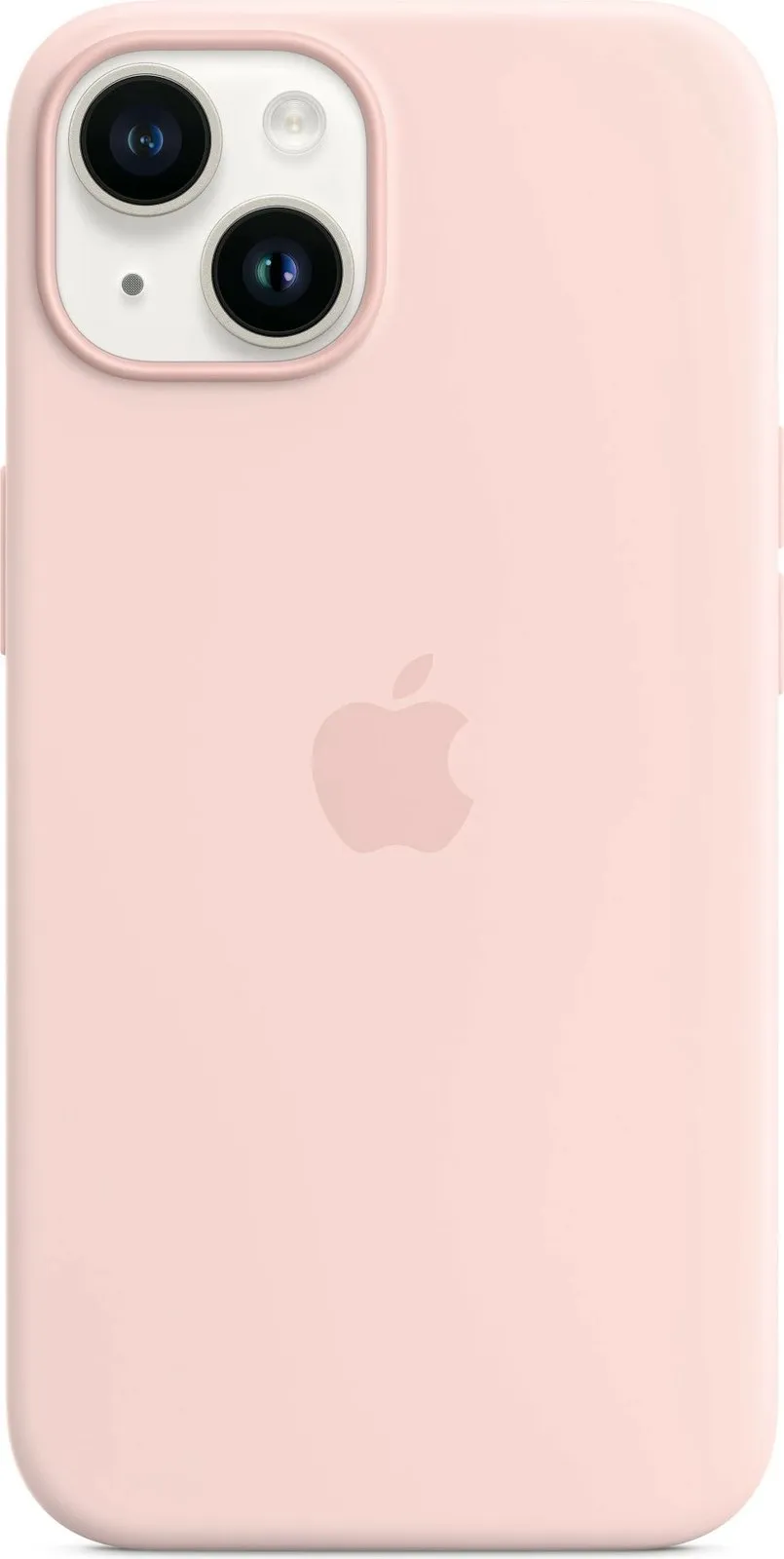 Apple iPhone 14 Silicone Case me MagSafe, Chalk Pink - 4