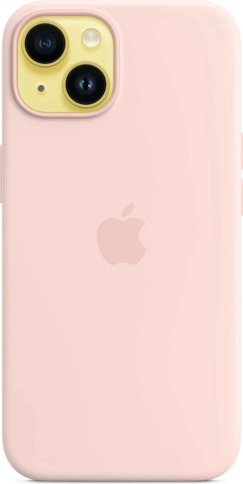 Apple iPhone 14 Silicone Case me MagSafe, Chalk Pink - 6