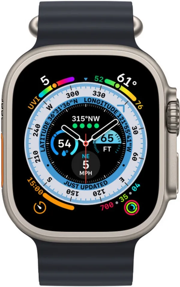 Apple Watch 49mm Band, Midnight Ocean Band Extension - 2