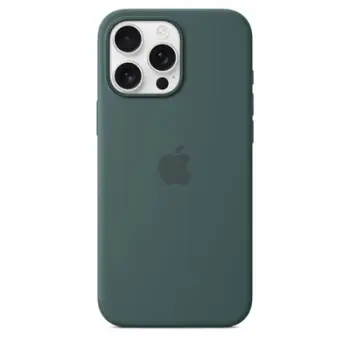 Mbështjellës silikonik Apple iPhone16 Pro Max me MagSafe, Lake Green