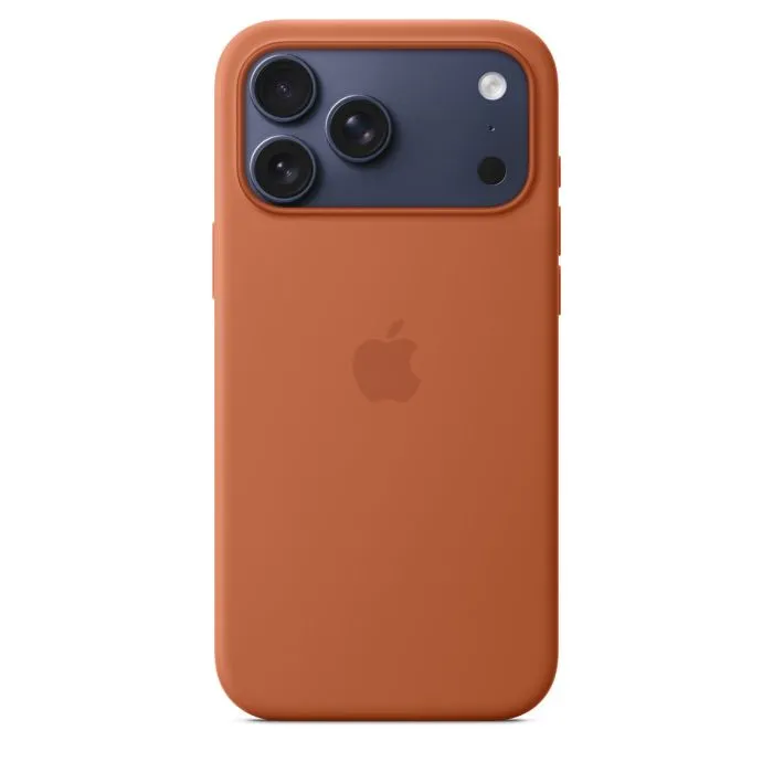 Apple iPhone 17 Pro Silicone Case with MagSafe, Terra Cotta - 2