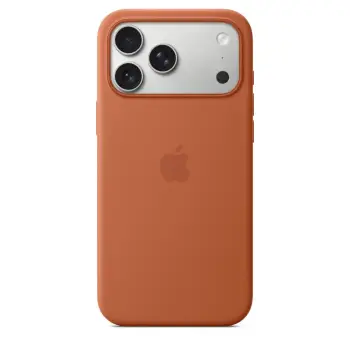 Apple iPhone 17 Pro Silicone Case with MagSafe, Terra Cotta