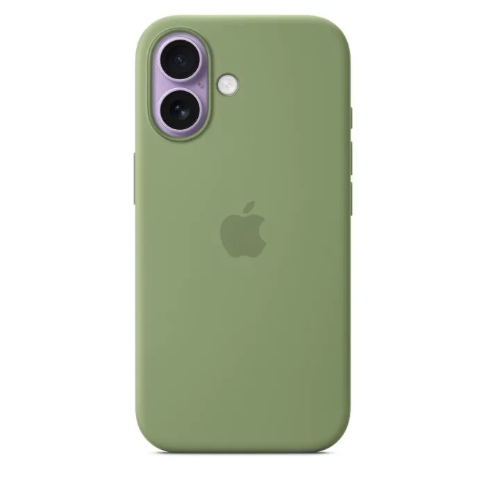 Apple iPhone 17 Silicone Case with MagSafe, Light Moss - 2