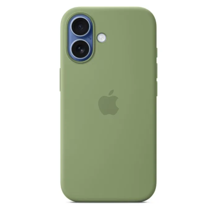 Apple iPhone 17 Silicone Case with MagSafe, Light Moss - 3