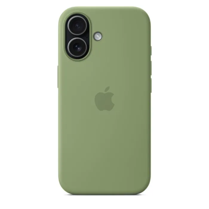 Apple iPhone 17 Silicone Case with MagSafe, Light Moss - 5