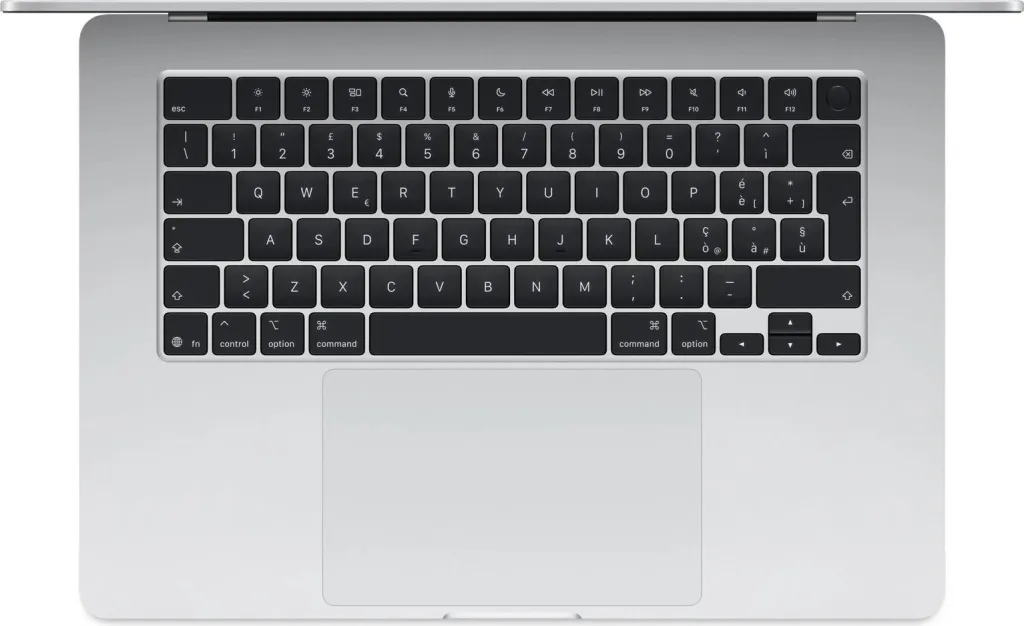 Apple MacBook Air, 15.3", M4 10-core, 16GB, 256GB SSD, 10-core GPU, Silver, (QWERTZ German Keyboard) - 2