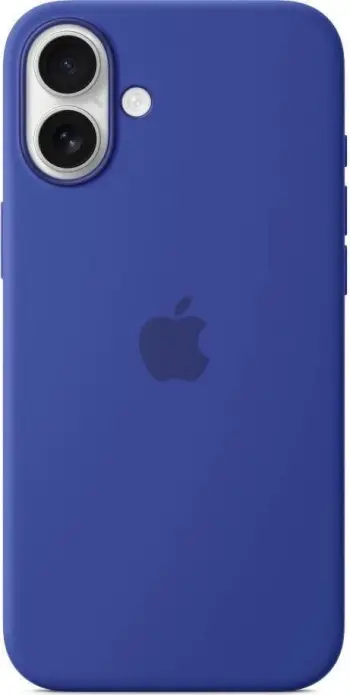 Apple iPhone 16 Plus Silicone Case with MagSafe, Ultramarine (Seasonal)