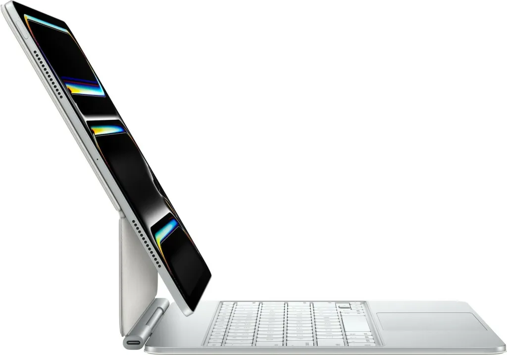 Tastierë Apple Magic për iPad Pro 13 M4, AZERTY, e bardhë - 4