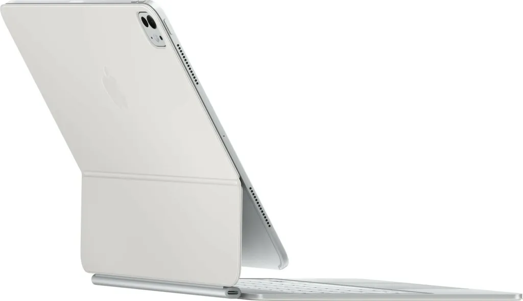 Tastierë Apple Magic për iPad Pro 13 M4, AZERTY, e bardhë - 5