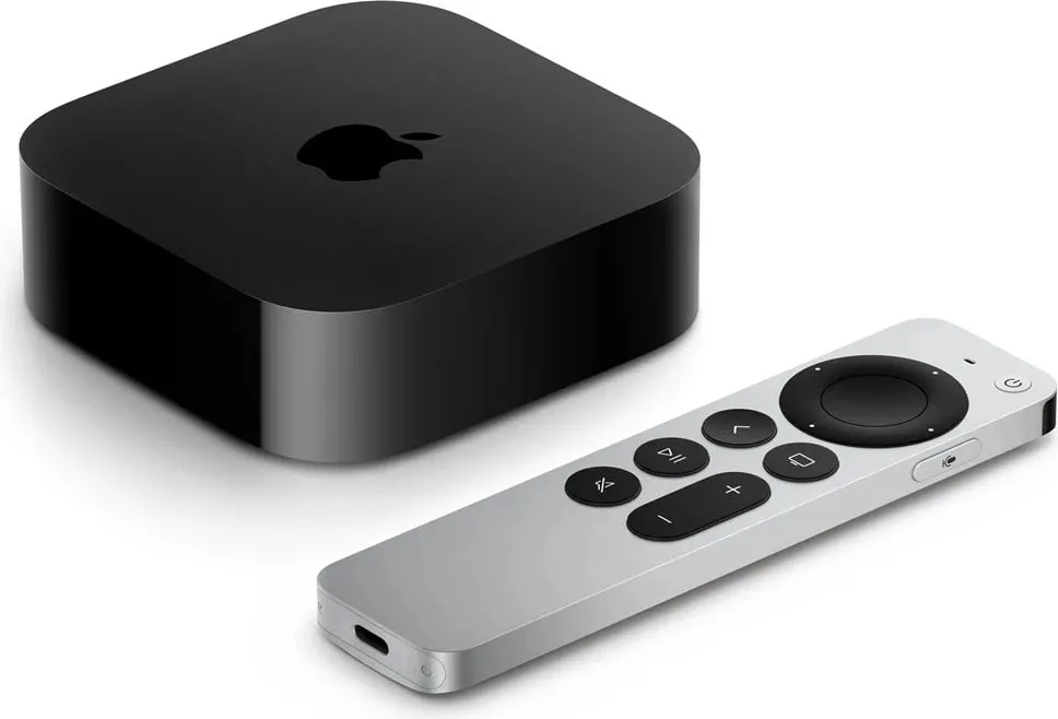 Apple TV 4K 64 GB Wi-Fi, E zezë, E argjendtë - 1
