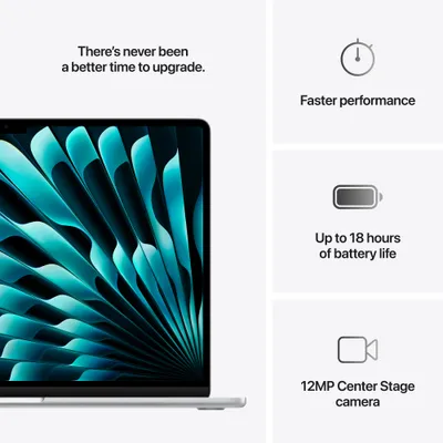 Apple MacBook Air, 15.3", M4 10-core, 24GB, 512GB SSD, 10-core GPU, Silver - 10